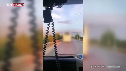 Midibüs şoförünün ambulansa yol vermediği anlar kamerada