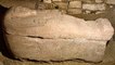 3300-years-old pink granite sarcophagus of Egyptian ‘pyramid keeper’ discovered