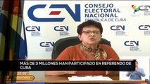 teleSUR Noticias 15:30 25-09: Cuba vuelve a las urnas en otro ejercicio de democracia