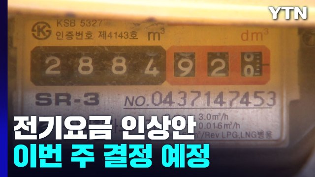 4분기 전기요금 이번 주 결정...인상 폭 놓고 대립 / YTN