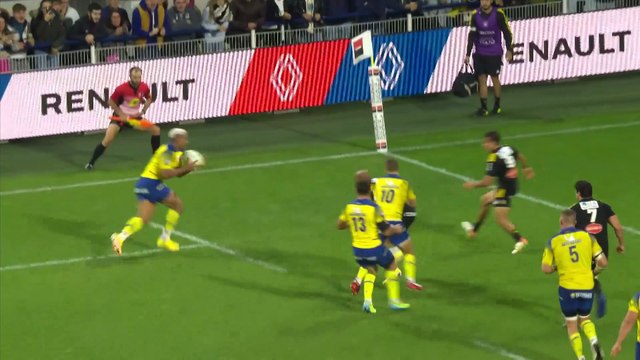 TOP 14 - Essai de Irae SIMONE (ASM) - ASM Clermont - Stade Rochelais - Saison 2022:2023