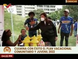 Con éxito finaliza el Plan Vacacional Comunitario y Juvenil 2022 ofrecido por la Alcaldía de Caracas