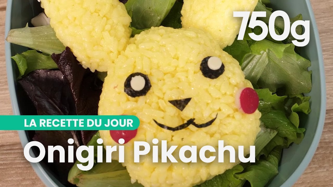 Recette de l'onigiri Pikachu - 750g