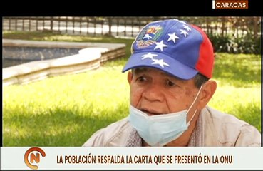 Ciudadanos respaldan misiva del presidente Nicolás Maduro enviada ante la ONU