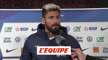 Descargar video: Giroud : «Je ne me projette pas jusqu'au Qatar» - Foot - Ligue des nations - Bleus