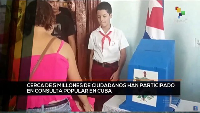 teleSUR Noticias 17:30 25-09: El Código de las familias refleja a Cuba y su gente