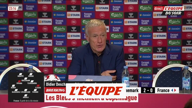 Deschamps : «Je ne vais pas noircir la situation» - Foot - Ligue des nations - Bleus