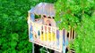 DIY cozy tree house to enjoy summer evenings __ Awesome house ideas by Wood Mood