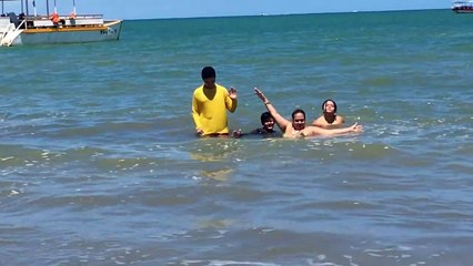 FERNANDA, THÁBATTA, RAPHAELL E OSMILTON NA PRAIA DE MARAGOGI - AL 13/09/2022.