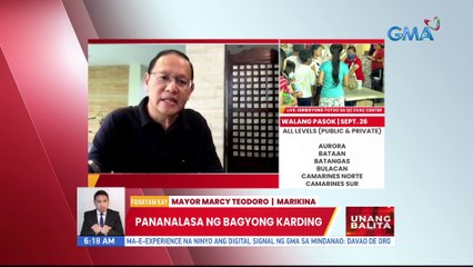 Panayam kay Mayor Marcy Teodoro, Marikina (September 26, 2022) | UB