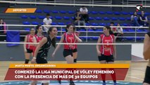 Comenzó la Liga Municipal de Vóley Femenino con la presencia de más de 30 equipos