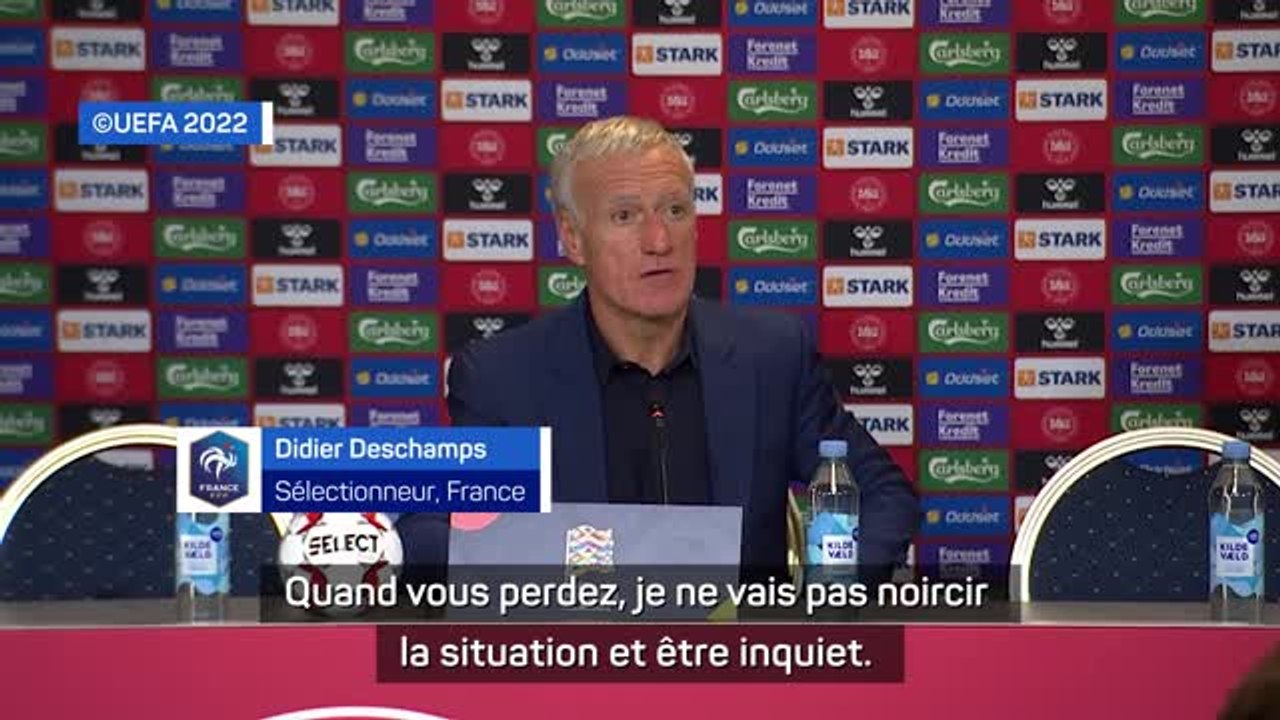 Bleus - Deschamps : "Je ne vais pas noircir le tableau"