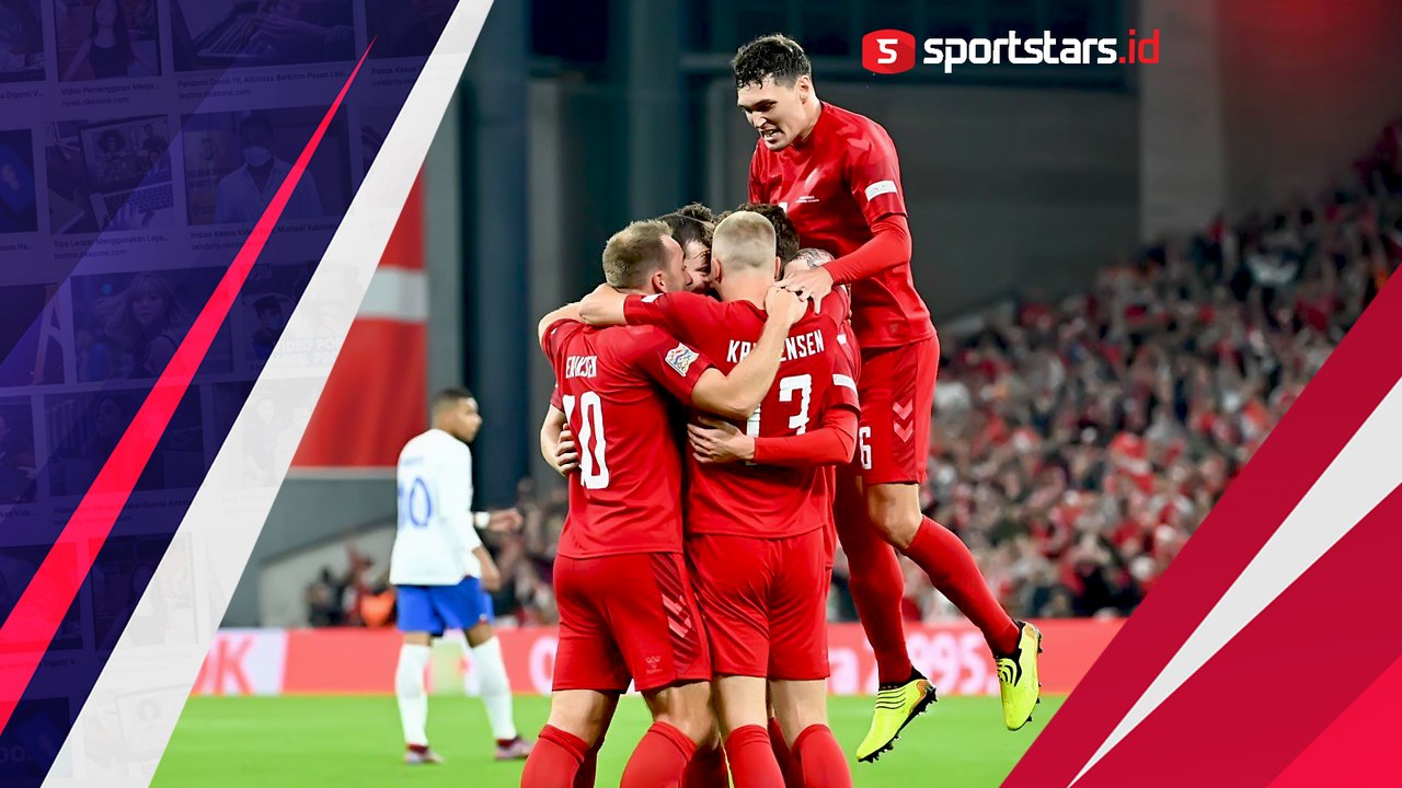 Tumbangkan Prancis, Denmark Jadi Runner-Up Grup UEFA Nations League