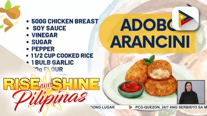 SARAP PINOY | Adobo Arancini