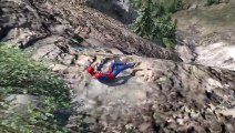 GTA 5 Spiderman Jumps-Falls off CLIFF Ragdolls Compilation #12 (Euphoria Physics Funny Moments)