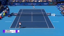 Zheng v Samsonova | WTA Toko Final | Match Highlights