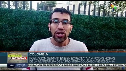 Ciudadanos de Venezuela y Colombia esperan reapertura de frontera común