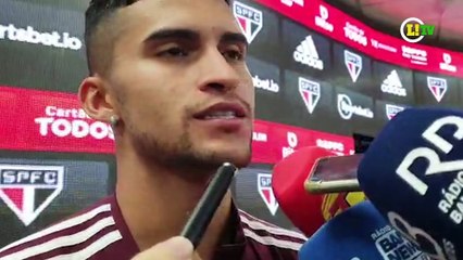 Rodrigo Nestor, meio-campista do SPFC.