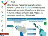 COVID-19 | Venezuela registró 70 casos comunitarios, 5 importados y 537.792 pacientes recuperados