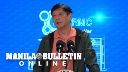 President Ferdinand Marcos Jr. holds Press Briefing at Camp Aguinaldo
