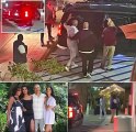 Barack Obama's Secret Service SUV parked in handicapped space for TWO HOURS while he enjoyed dinner with daughters Sasha and Malia at swanky LA sushi restaurant