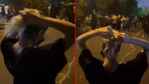 Saçlarını topladığı videoyla İran'daki protestoların simgesi haline gelen Hadis Nacafi öldürüldü