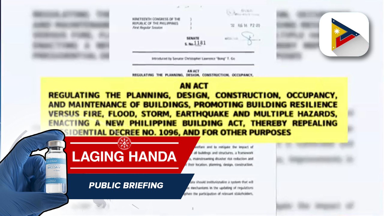 Sen. Bong Go, patuloy ang pagsulong ng mga panukalang batas na makatutulong sa ating bansa tuwing may bagyo at kalamidad