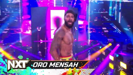 Oliver Carter Debut as Oro Mensah: WWE NXT, Sept. 20, 2022