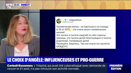 Le choix d'Angèle - Comment des influenceuses russes minimisent l'appel à la mobilisation de Poutine