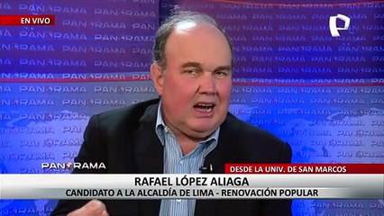 López Aliaga: "Hace un año cometí errores en política, pero aprendí y tengo grandes expertos"