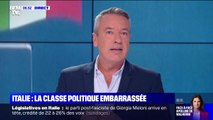 Les réactions discrètes de la classe politique en France après la victoire de Meloni en Italie