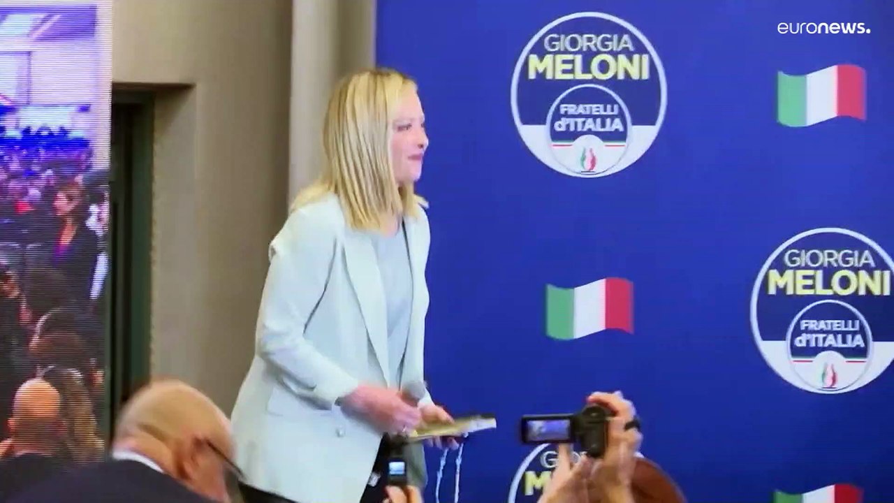 Victoire de l'extrême droite en Italie : Giorgia Meloni revendique la ...