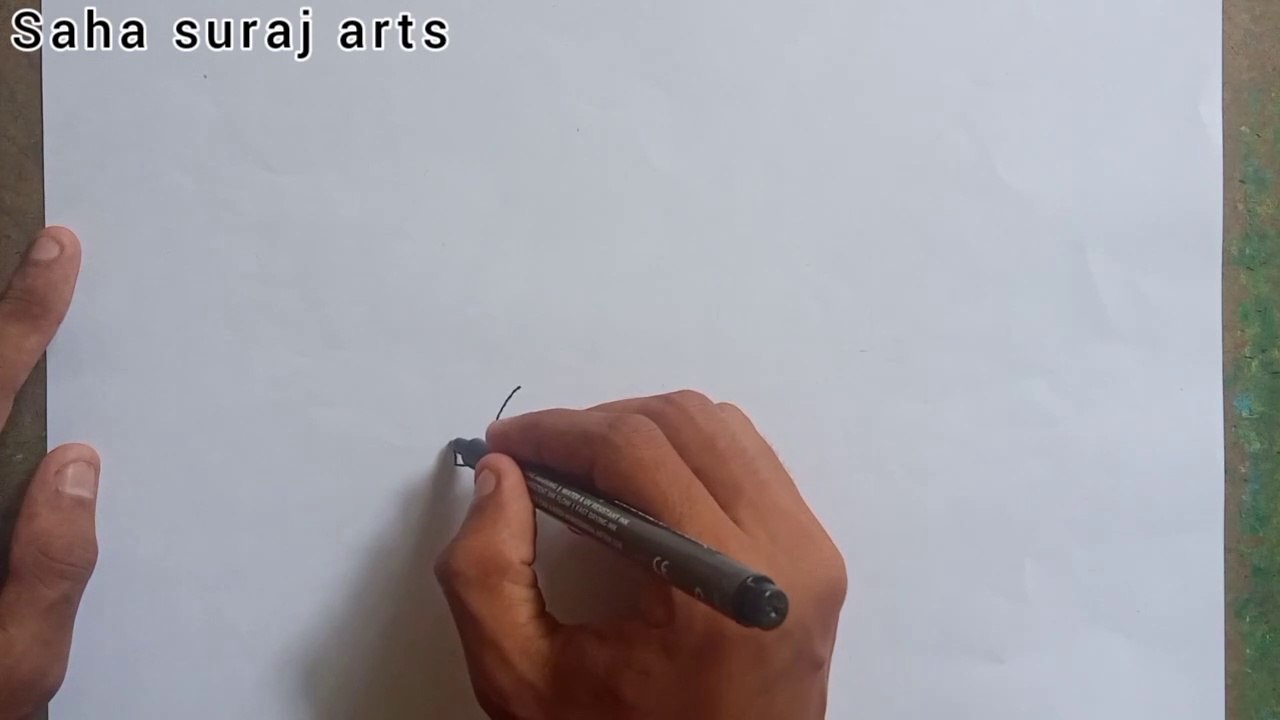 How to draw deer scenery step by step | deer scenery drawing step by step | how to draw deer scenery with oil pastel