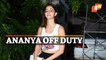 Ananya Panday Aces Her Casual Comfy Look In Bandra, Mumbai-