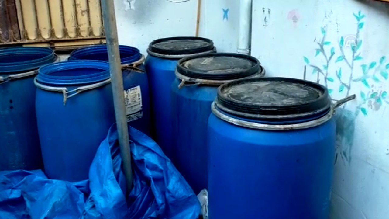Hatay'da 3 Bin 640 litre sahte içki ele geçirildi