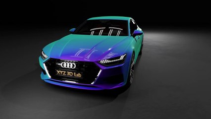 Audi A7 Car Animation