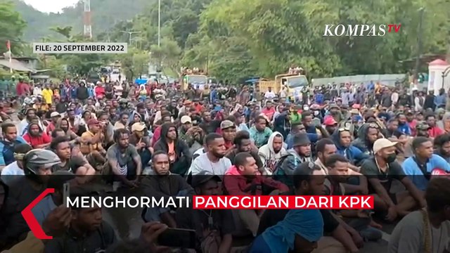 Tegas! Presiden Jokowi Minta Lukas Enembe Hormati Panggilan KPK