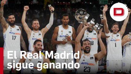 Así celebró el Real Madrid su novena Supercopa