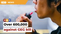 Over 600,000 sign petition against tobacco bill, claim vape groups