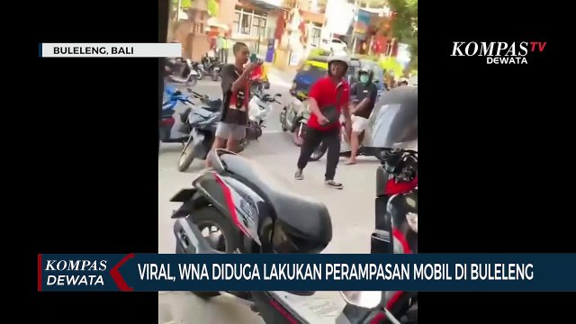 Viral, Bule Diduga Rampas Mobil Di Buleleng