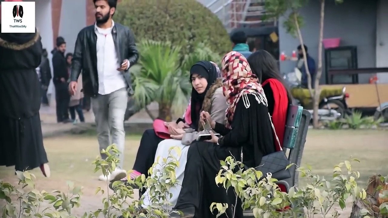 Kissing Prank - kissing strangers in public - flirting with strangers - Pranks in Pak - Thatwassilly