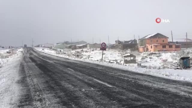 Bilbilan Yaylası Eylül ayında kar altında