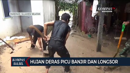 Hujan Deras Picu Banjir Dan Longsor