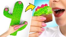 Gâteau en Forme de Cactus à Partir de Mini Cupcakes !