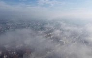 Düzce haberleri! Düzce Ovası'ndaki sis dron ile görüntülendi