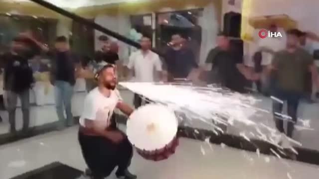 Elazığ kültür sanat haberleri... Elazığ'da alevli davul şov