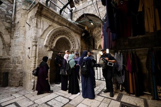 Yahudi yerleşimciler, İbrani yılbaşında Mescid-i Aksa'ya baskın düzenledi (1)