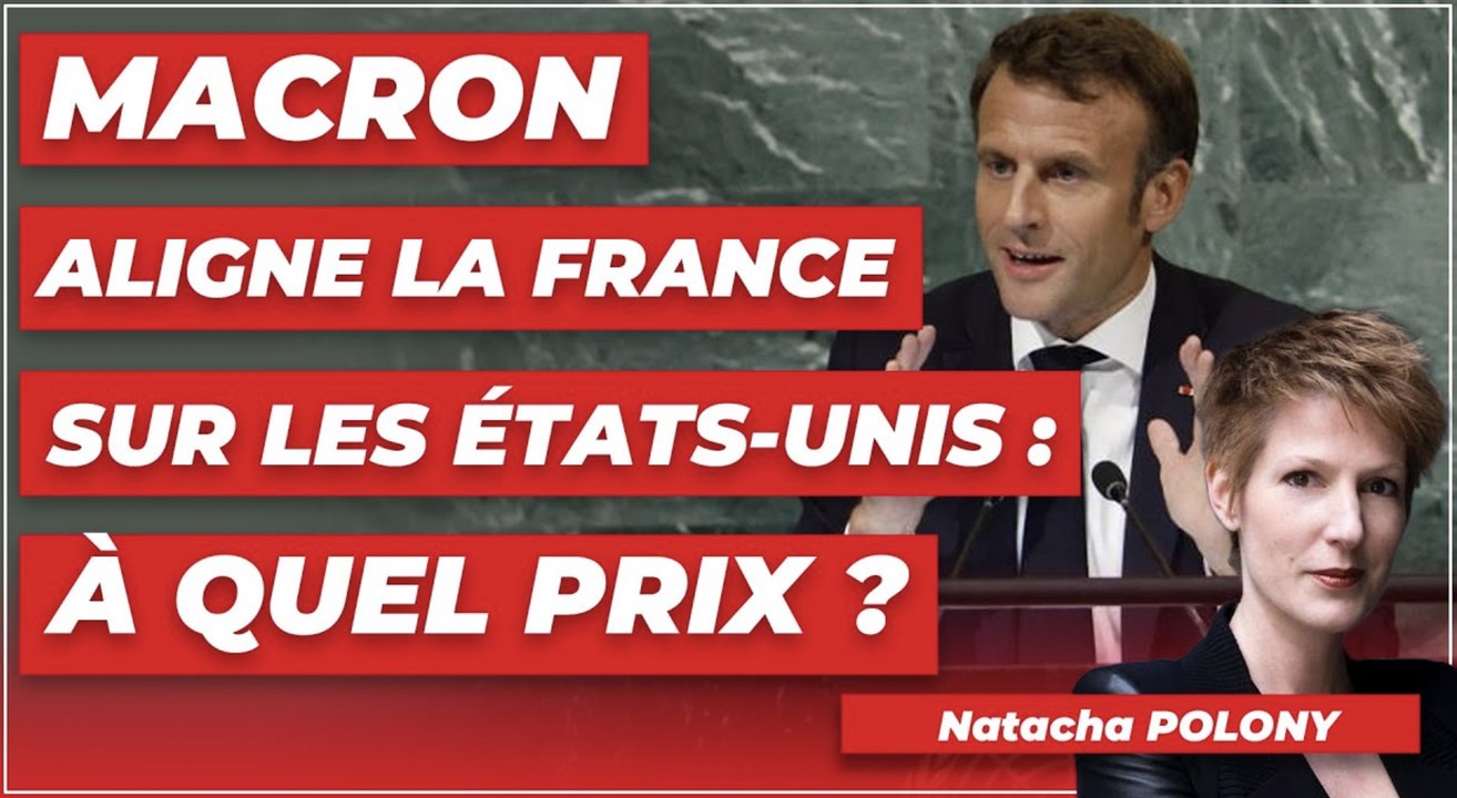 Macron aligne la France sur les Etats-Unis : à quel prix ?