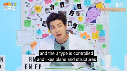 [Eng Sub] BTS MBTI Lab Episode 2!
