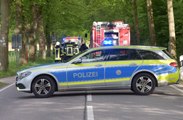 Saarland: Mann überfährt seine Frau mehrmals